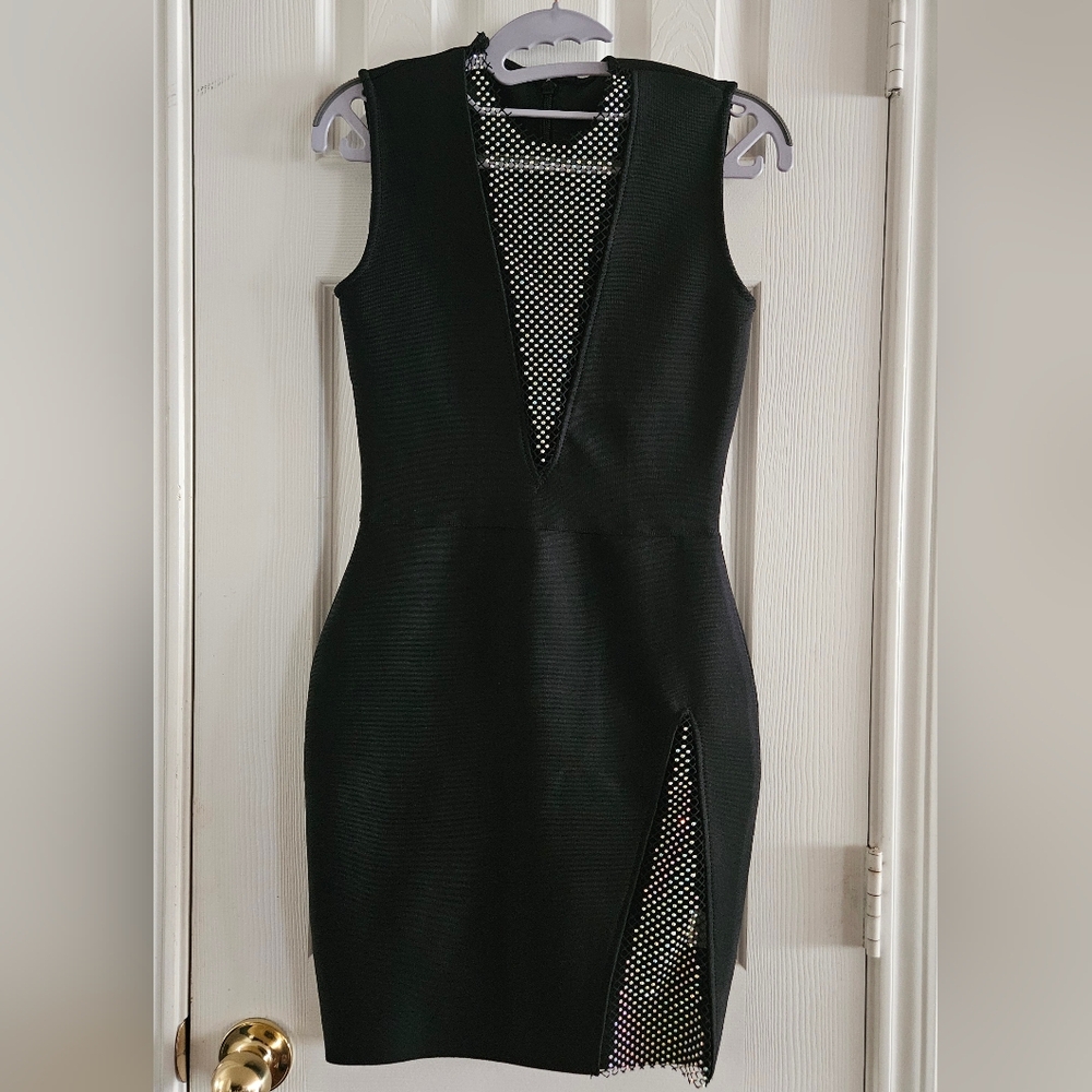 Bandage Black Dress